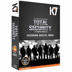 K7 Total Security Antivirus Serial Key Only 1 user 1 year