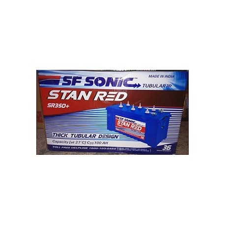 Exide red SR 350 plus Tubular